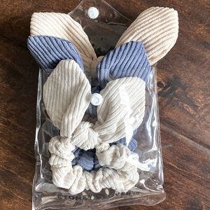 Stoney clover lane corduroy scrunchies